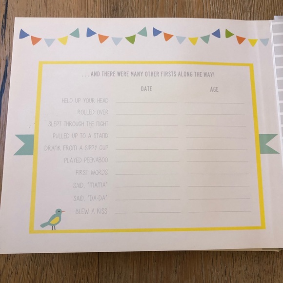 Baby’s Little book of big firsts new - Picture 5 of 6